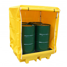 Поддон с укрытием для бочек BP4C