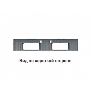Арт. 02.120. Паллет перфорированный на 3-х полозьях. Арт. 02.120. Паллет перфорированный на 3-х полозьях.